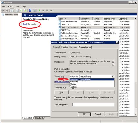 disable smart card logon server 2008|rdp .